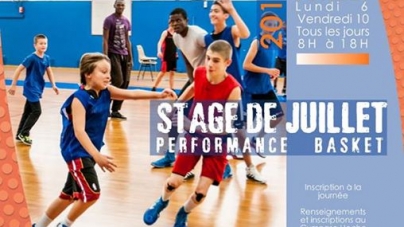 Stage de juillet du Grenoble Basket 38